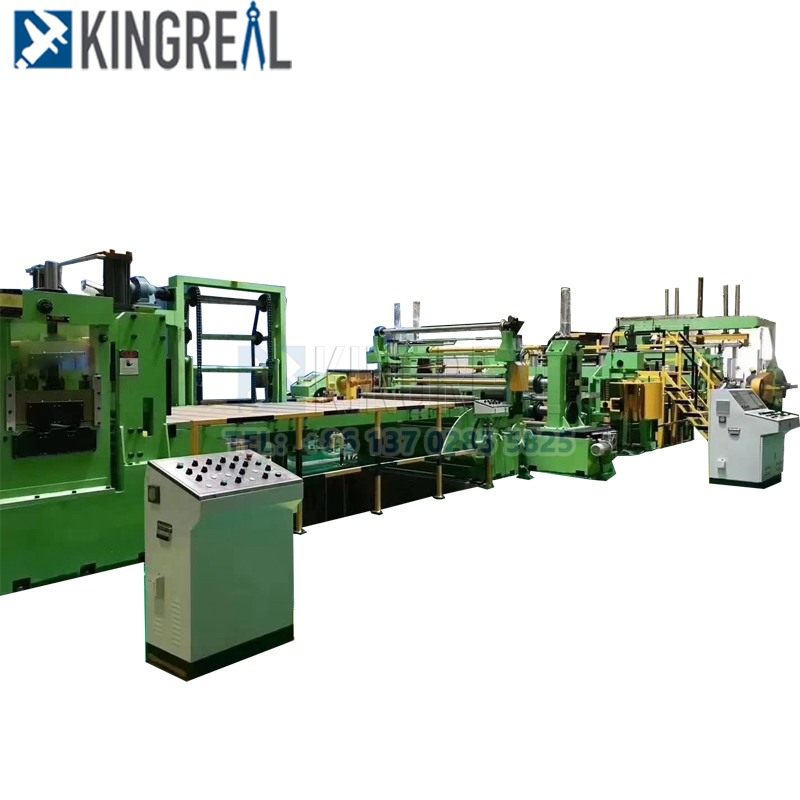 KINGREAL Steel Coil Slitting Line ເຮັດວຽກຢູ່ໃນອິນເດຍ