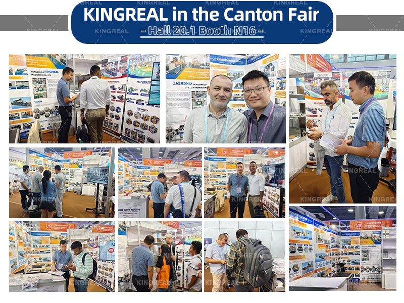 KINGREAL Canton Fair ມື້ 1