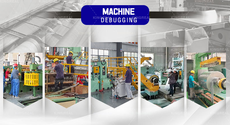 steel cut to length machine