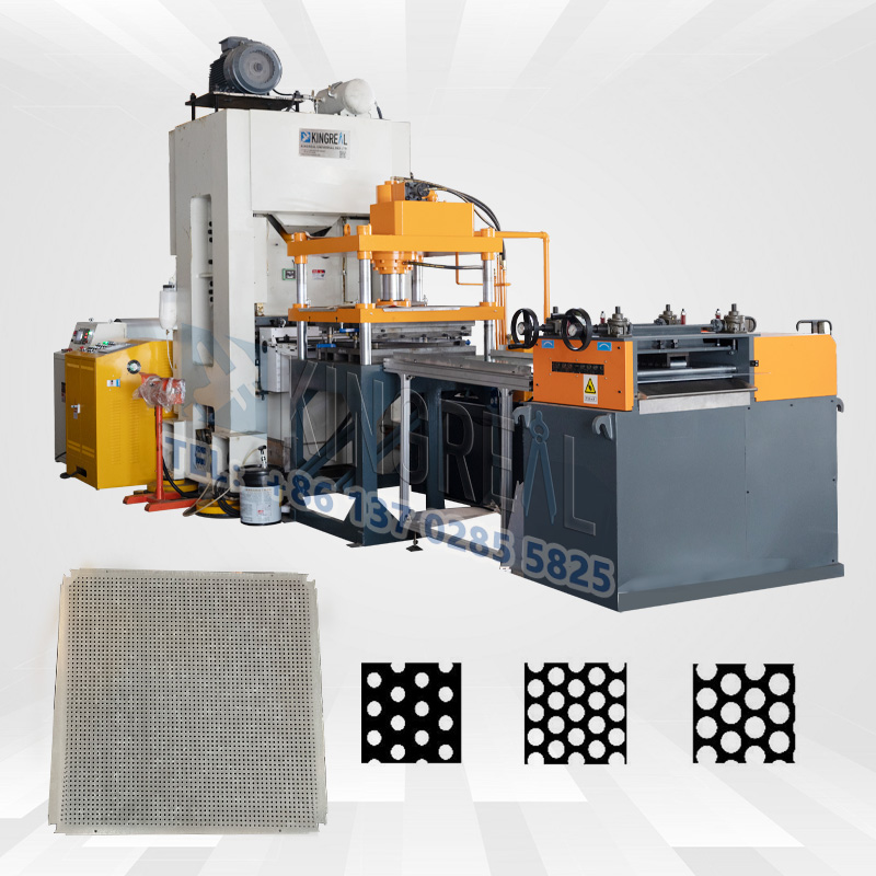 metal ceiling tile perforation line-1