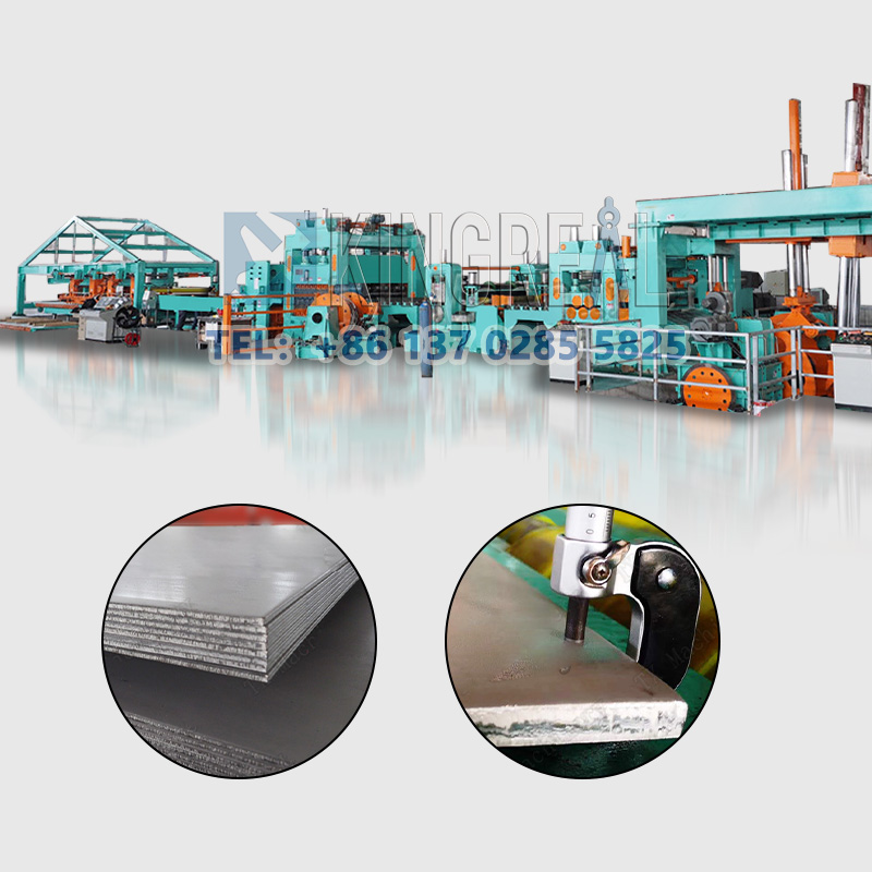 heavy gauge cut to length line