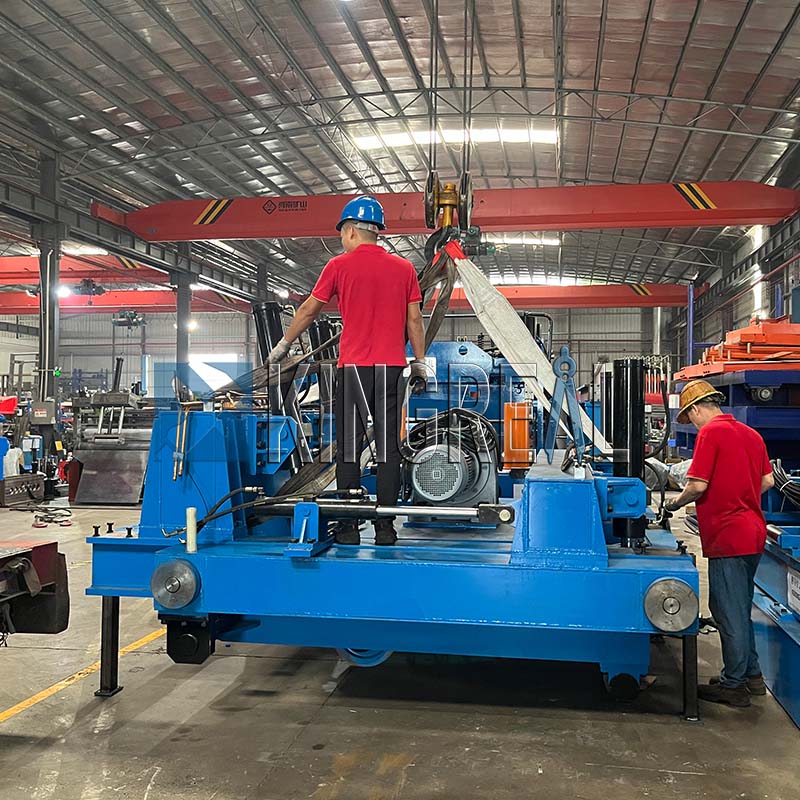 start stop cut to length line